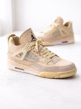 Air Jordan 4 Retro x Off-White 'Sail' (WMNS)
